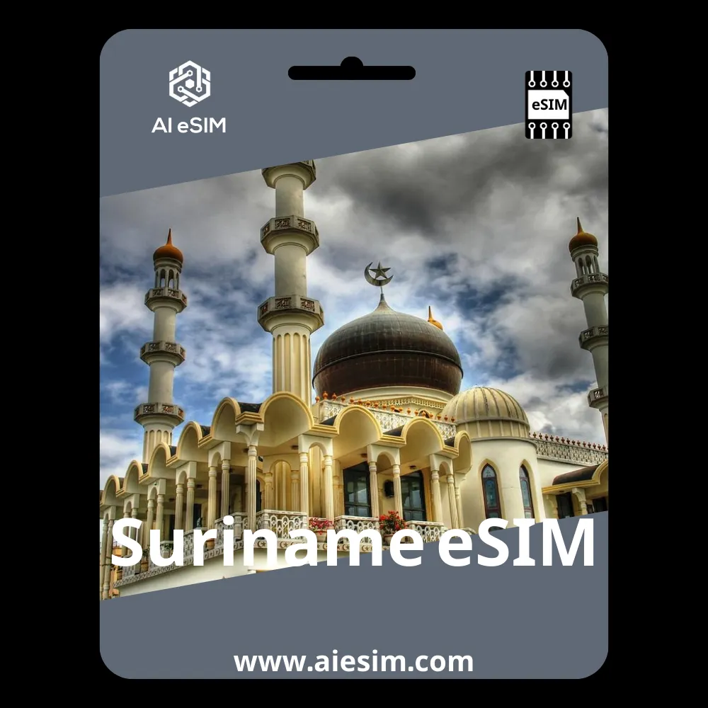 SURINAME Travel eSIM